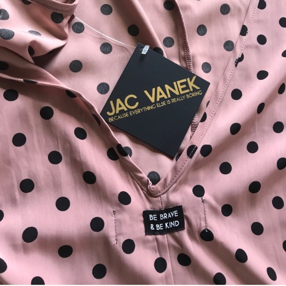 SOLD: Jac Vanek Polka dot Playsuit - Picture 3 of 5
